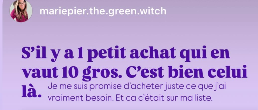 Témoignage