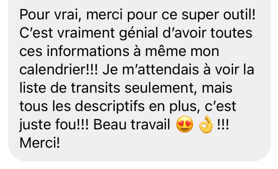Témoignage